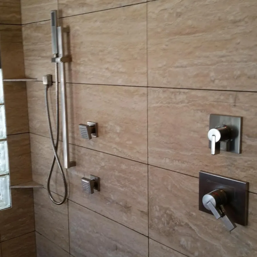 Shower fixture installation for Frozen Pipe Repair in McSwain